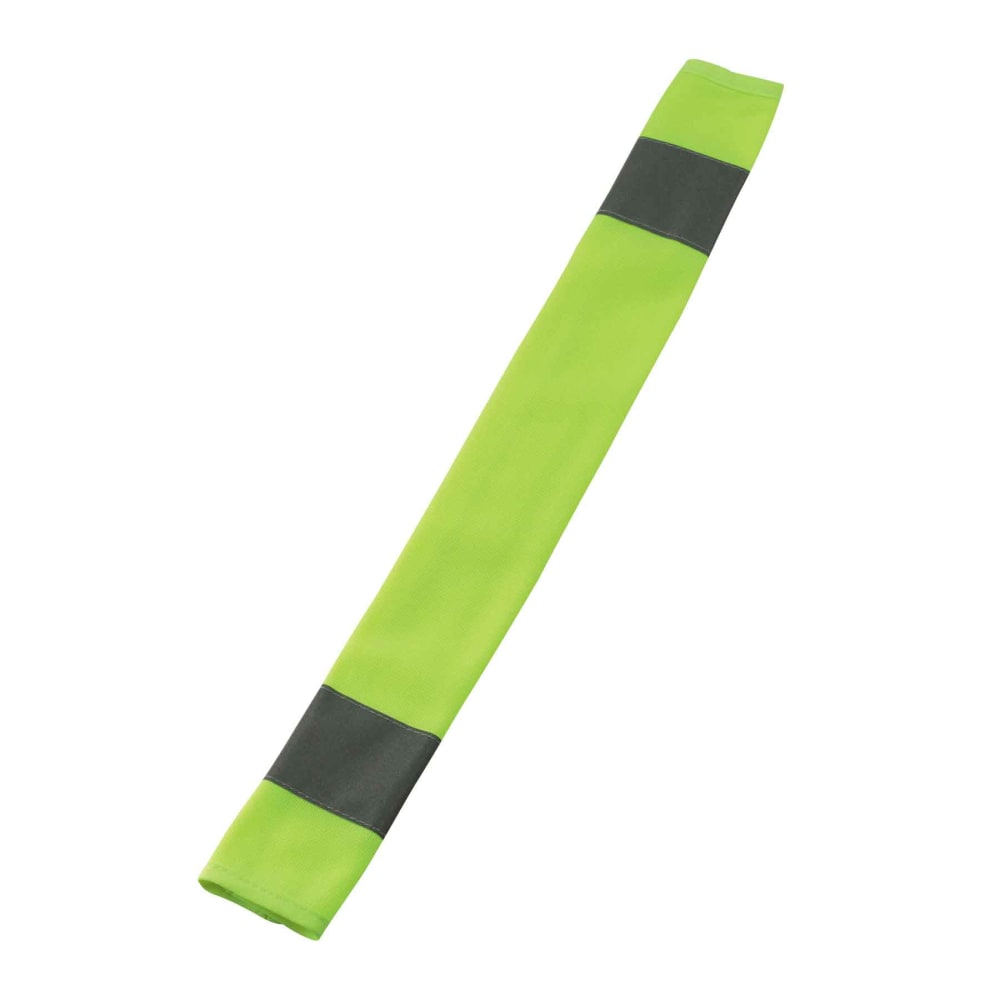 Ergodyne GloWear 8004 High-Visibility Seat Belt Cover, 18in x 3in, Lime