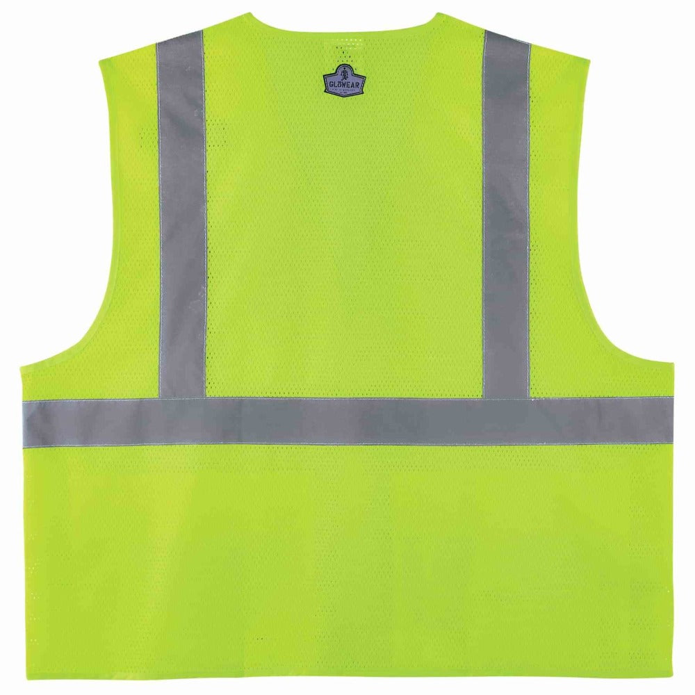 Ergodyne GloWear Safety Vest, Mesh 8220HL, Type R Class 2, Large/X-Large, Lime