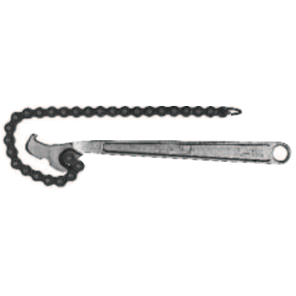 Chain Wrench, 6 in Opening, 23 in Chain, 24 in Long