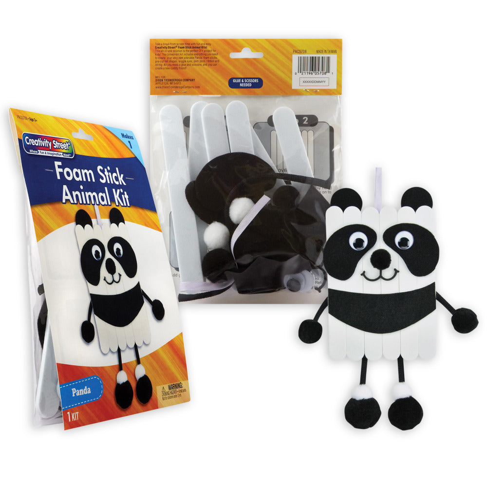 Creativity Street Felt & Foam Animal Craft Kits, Pack Of 6 Kits