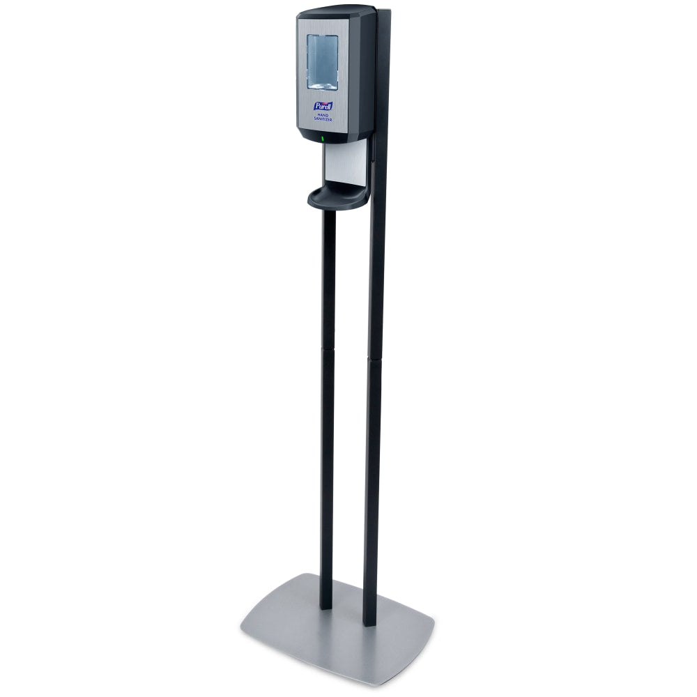 Purell CS6 Touch-Free Dispenser Floor Stand, For Hand Sanitizer, Graphite, 7416-DS