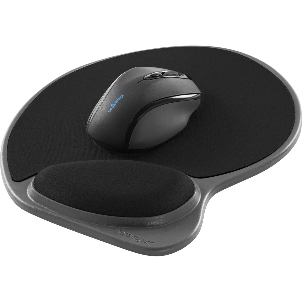 Kensington Memory Foam Mouse Pad With Wrist Rest, Putty