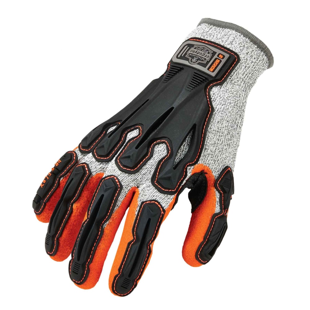 Ergodyne ProFlex 922CR Cut-Resistant Nitrile-Dipped DIR Gloves, X-Large, Gray