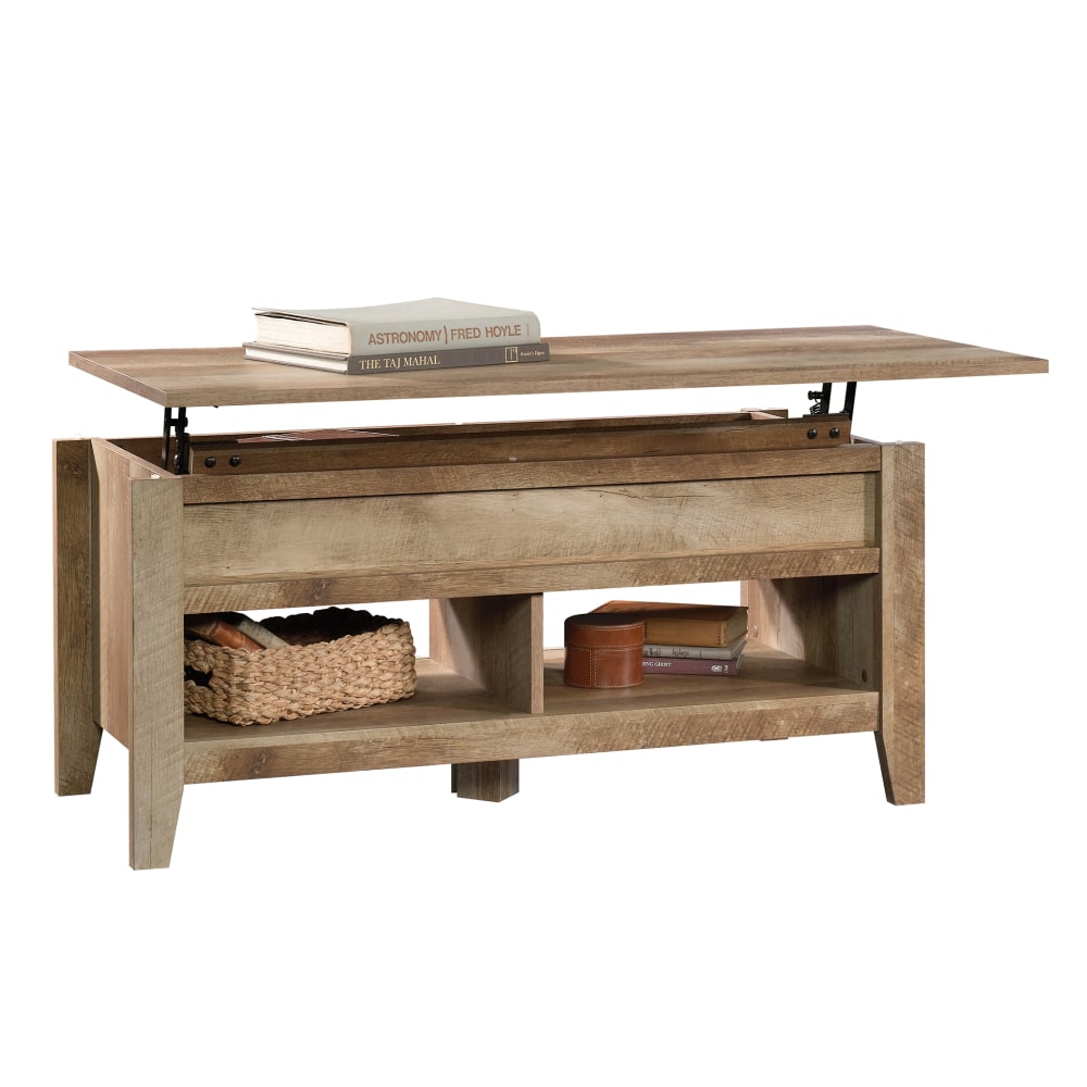 Sauder Dakota Pass Lift-Top Coffee Table, Craftsman Oak