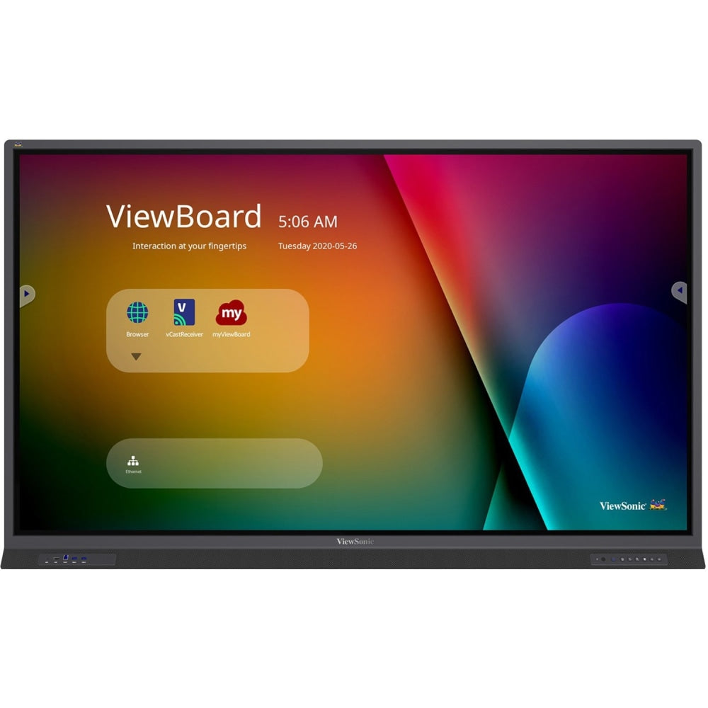 ViewSonic ViewBoard IFP7552-1TAA - 4K TAA Compliant Interactive Display with Integrated Software - 400 cd/m2 - 75in - ViewBoard IFP7552-1TAA - 4K TAA Compliant Interactive Display with Integrated Software - 400 cd/m2 - 75in