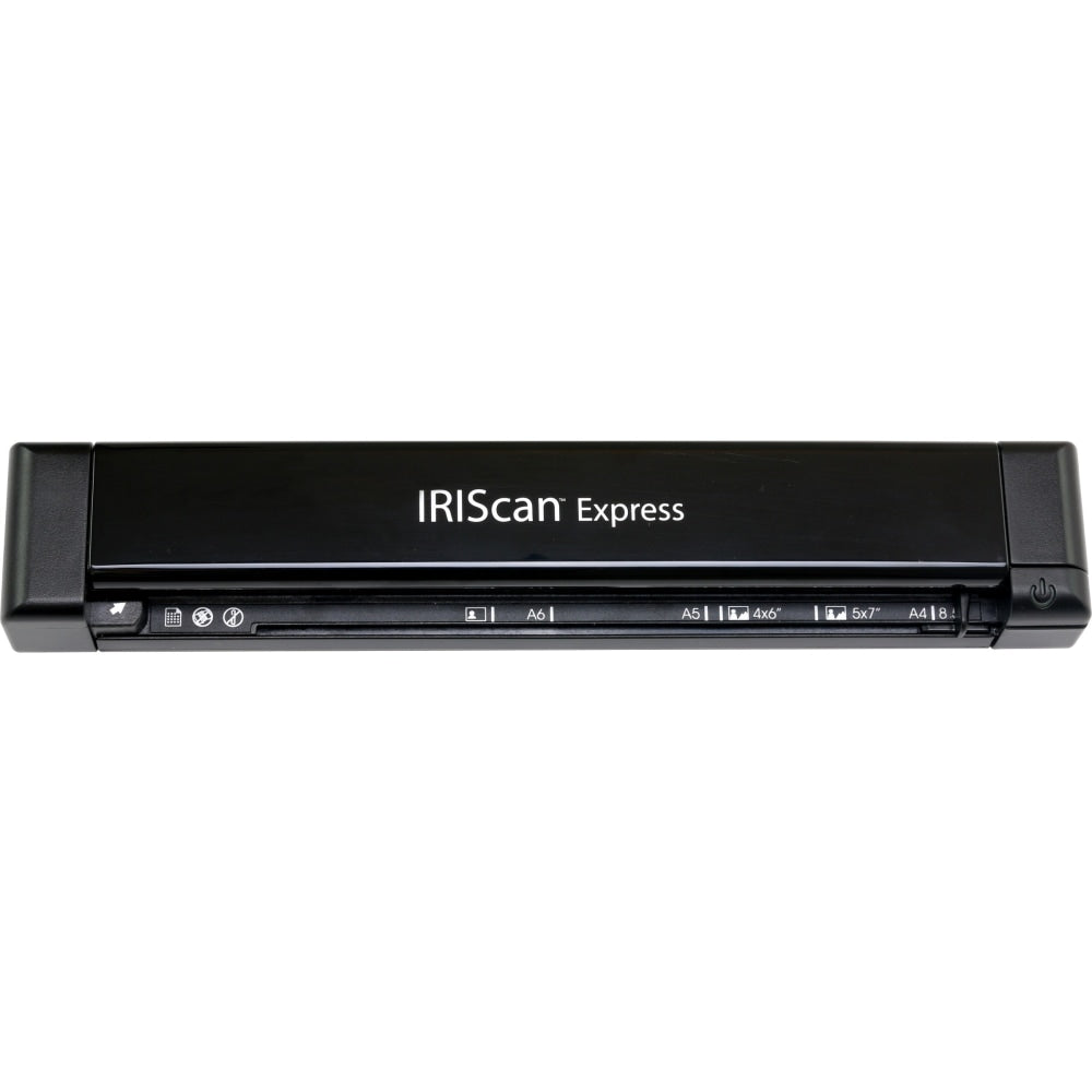 Iris IRIScan Express 4 USB Portable Sheetfed Scanner, 458511