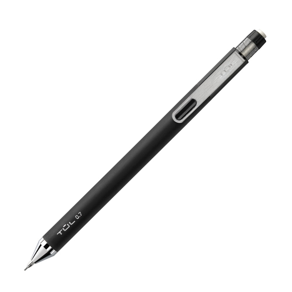 TUL Mechanical Pencils, 0.7 mm, Black Barrels, Pack Of 6 Pencils