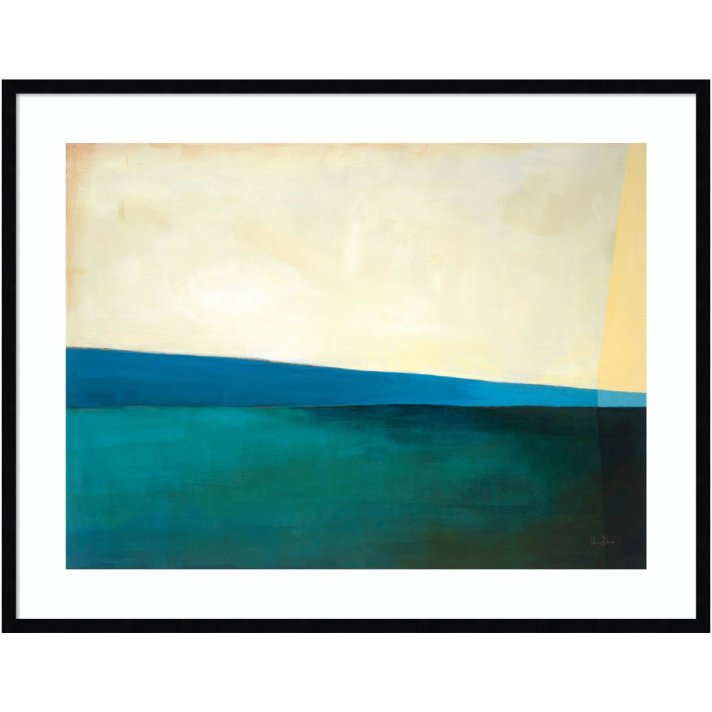 Amanti Art Deep Dive I by Jane Davies Wood Framed Wall Art Print, 32inH x 41inW, Black