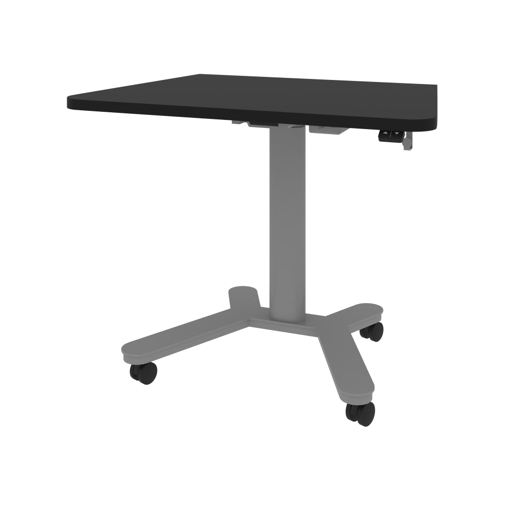 Bestar Universel Electric 36inW Small Standing Desk, Black