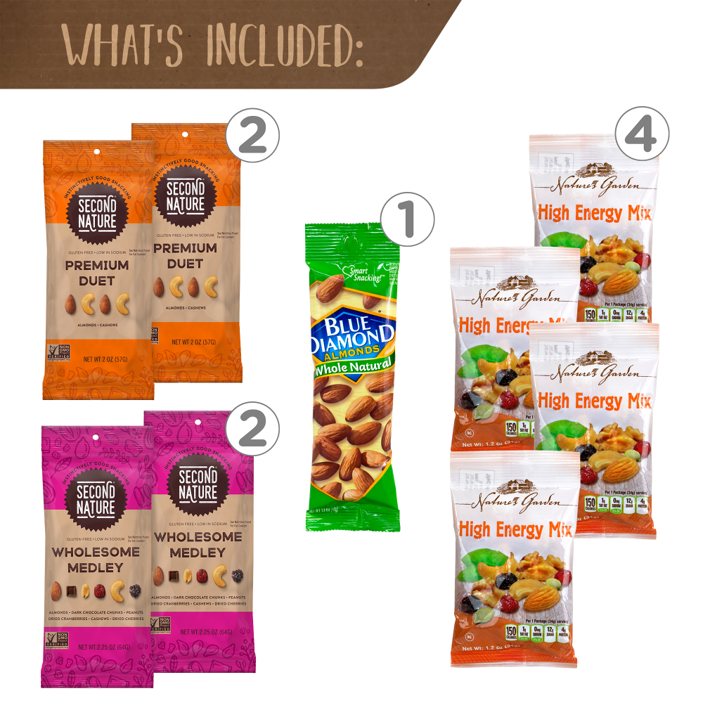 Healthy Mixed Nuts Snack Box