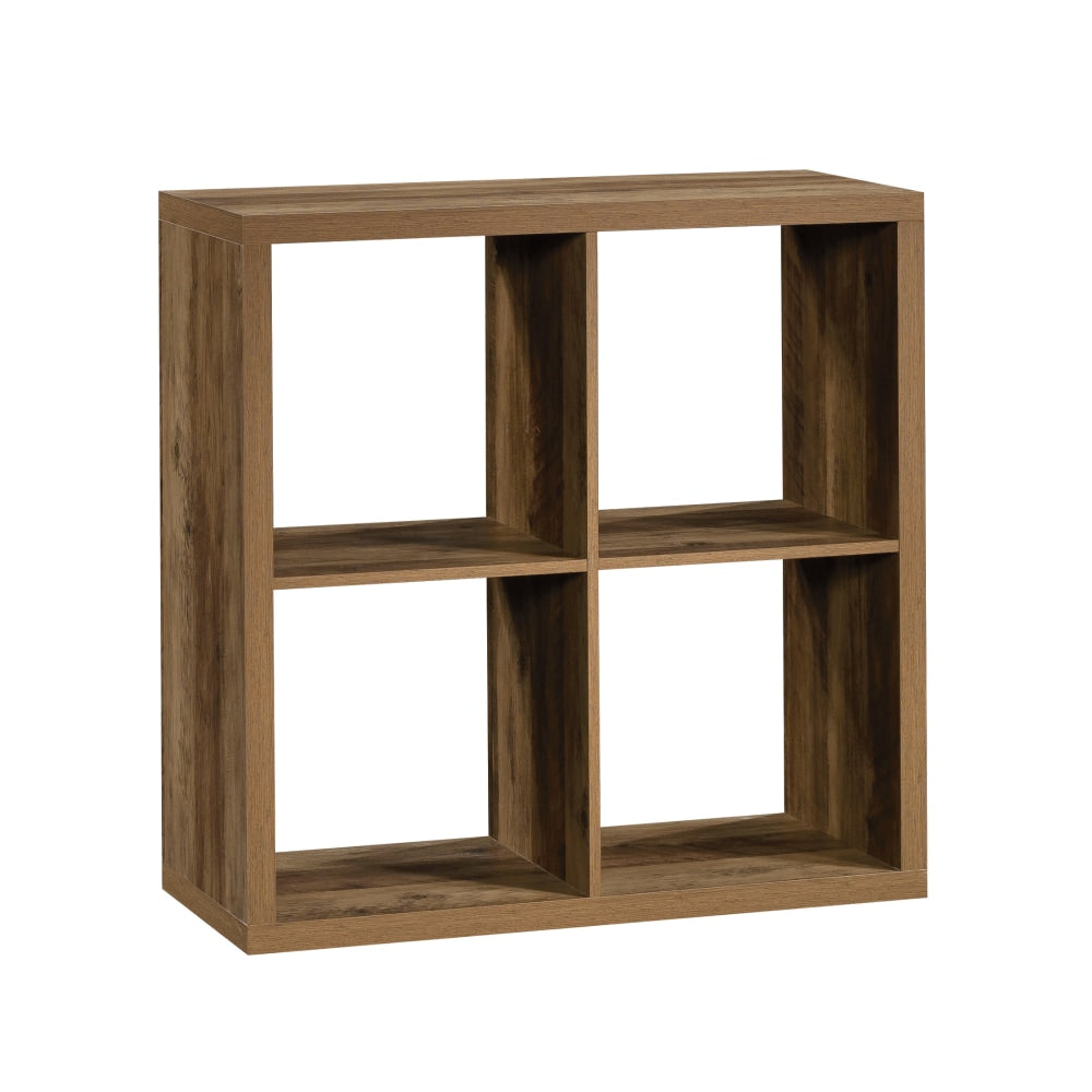 Sauder Select 30inH 4-Cube Storage Bookcase, Rural Pine