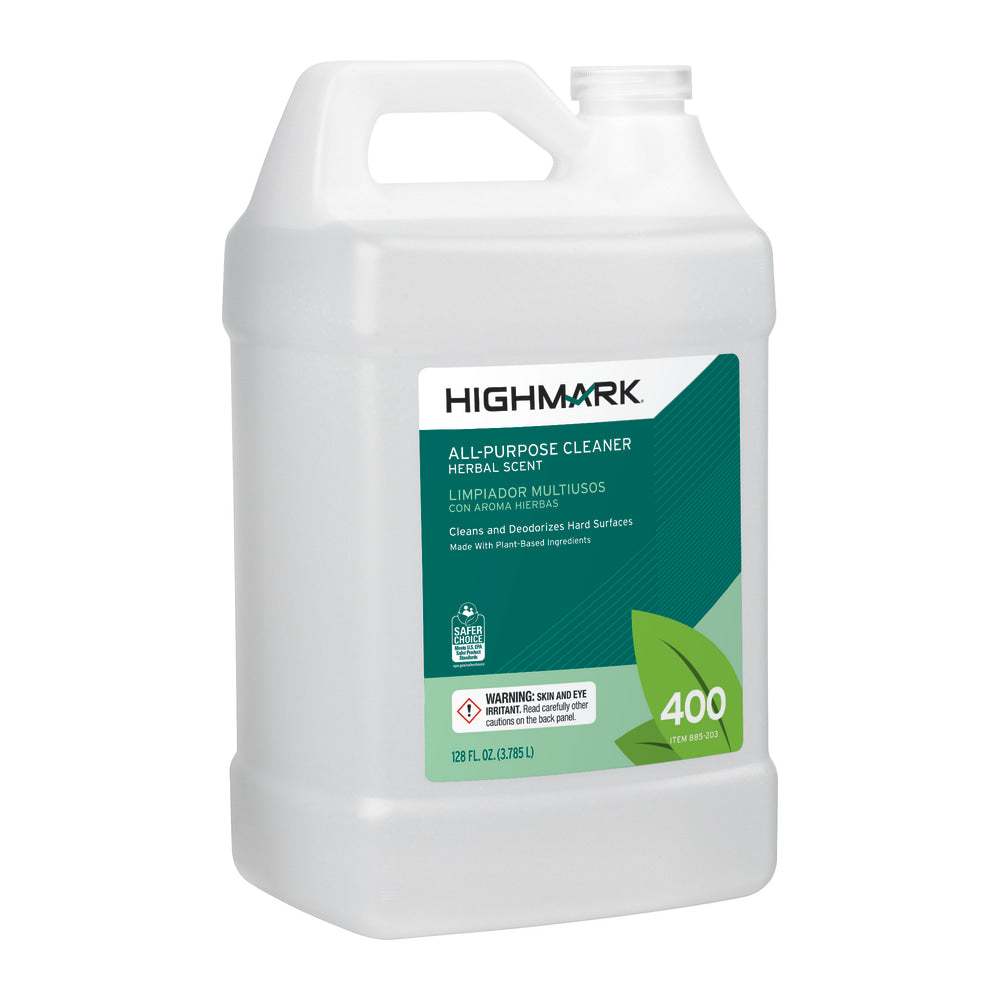 Highmark All-Purpose Cleaner, Herbal Scent, 128 Oz Bottle