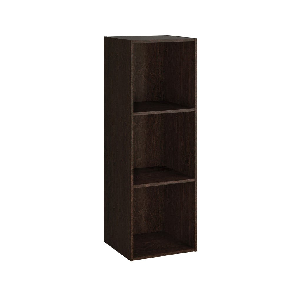 Sauder Select 36inH 3-Cube Storage Bookcase, Cinnamon Cherry