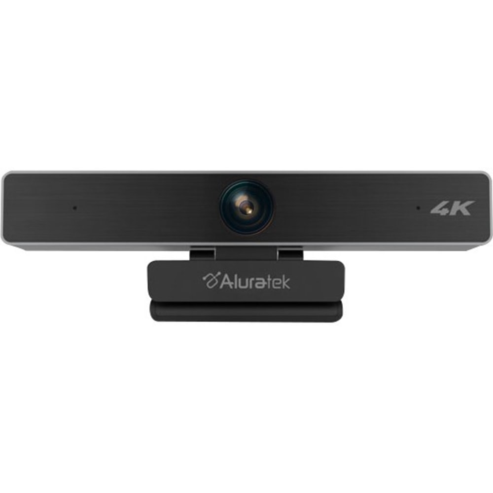 Aluratek LIVE Pro AWC4KF Video Conferencing Camera - 8 Megapixel - 30 fps - USB 2.0 - 3840 x 2160 Video - CMOS Sensor - Fixed Focus - 5x Digital Zoom - Microphone - Notebook, Computer