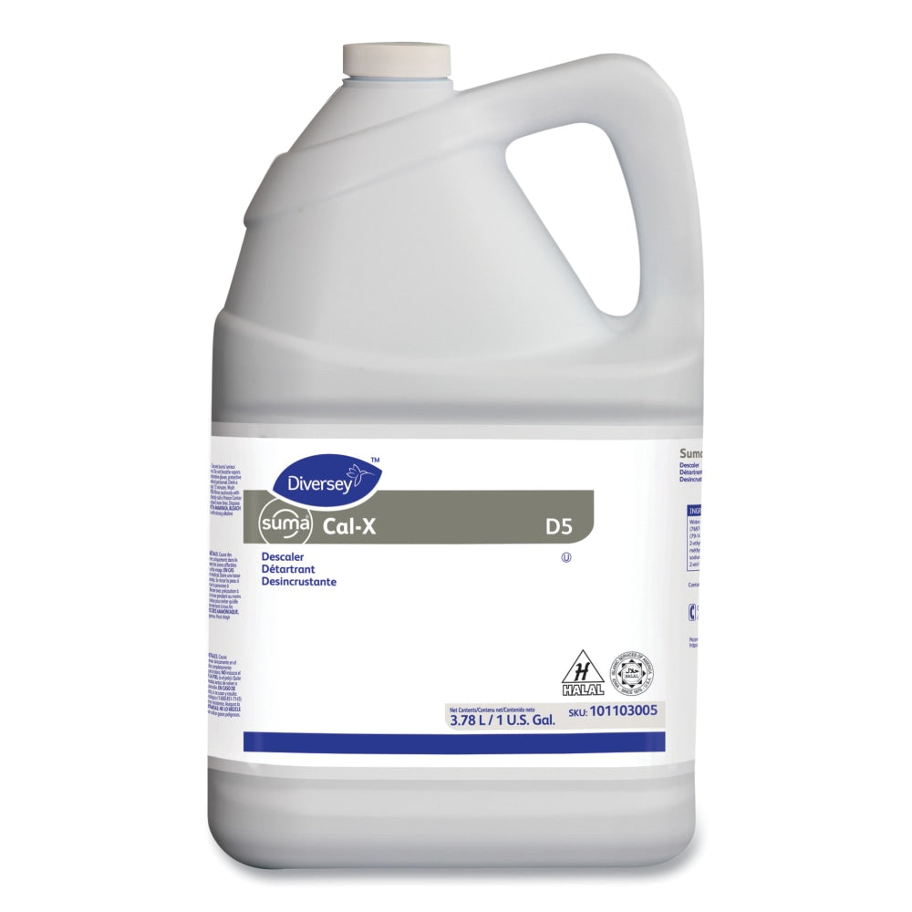 Diversey Suma Calc Descaler, 1 Gallon, Clear, Carton Of 4 Bottles