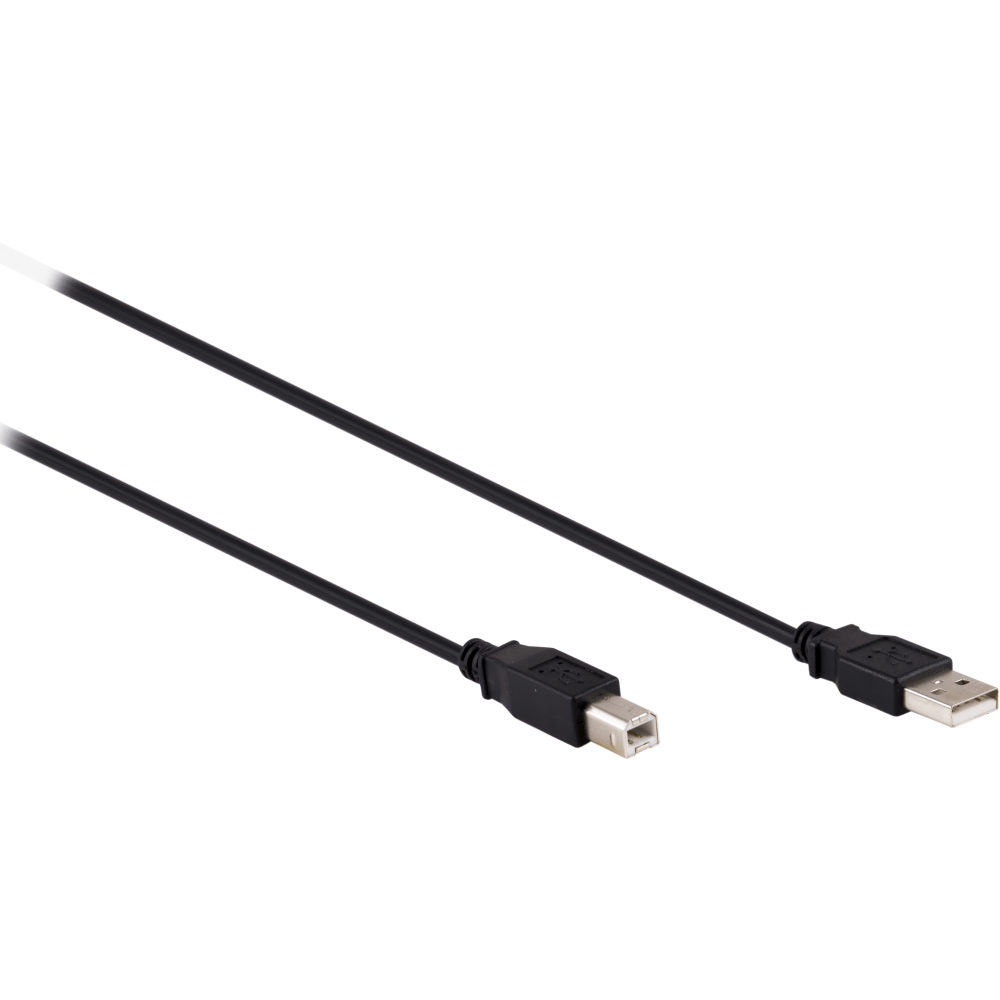 Ativa USB 2.0 Printer Cable, 6ft, Black, 26855