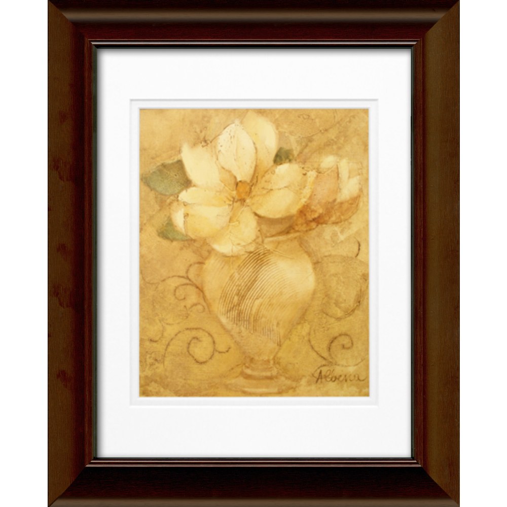 Timeless Frames Katrina Framed Floral Artwork, 11in x 14in, Brown, Mini Bouquet