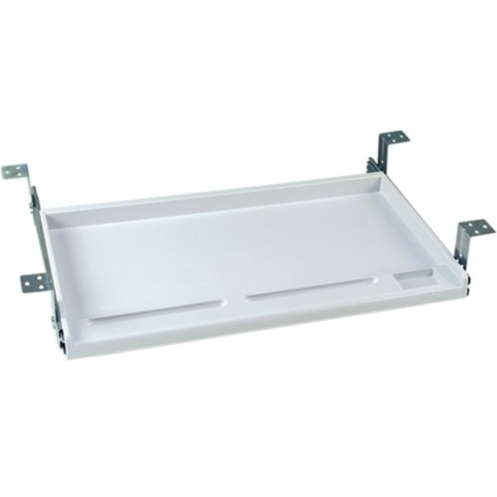 Ergoguys STANDARD UNDER DESK KEYBOARD TRAY OFF WHITE COLOR - 20.6in Width - White