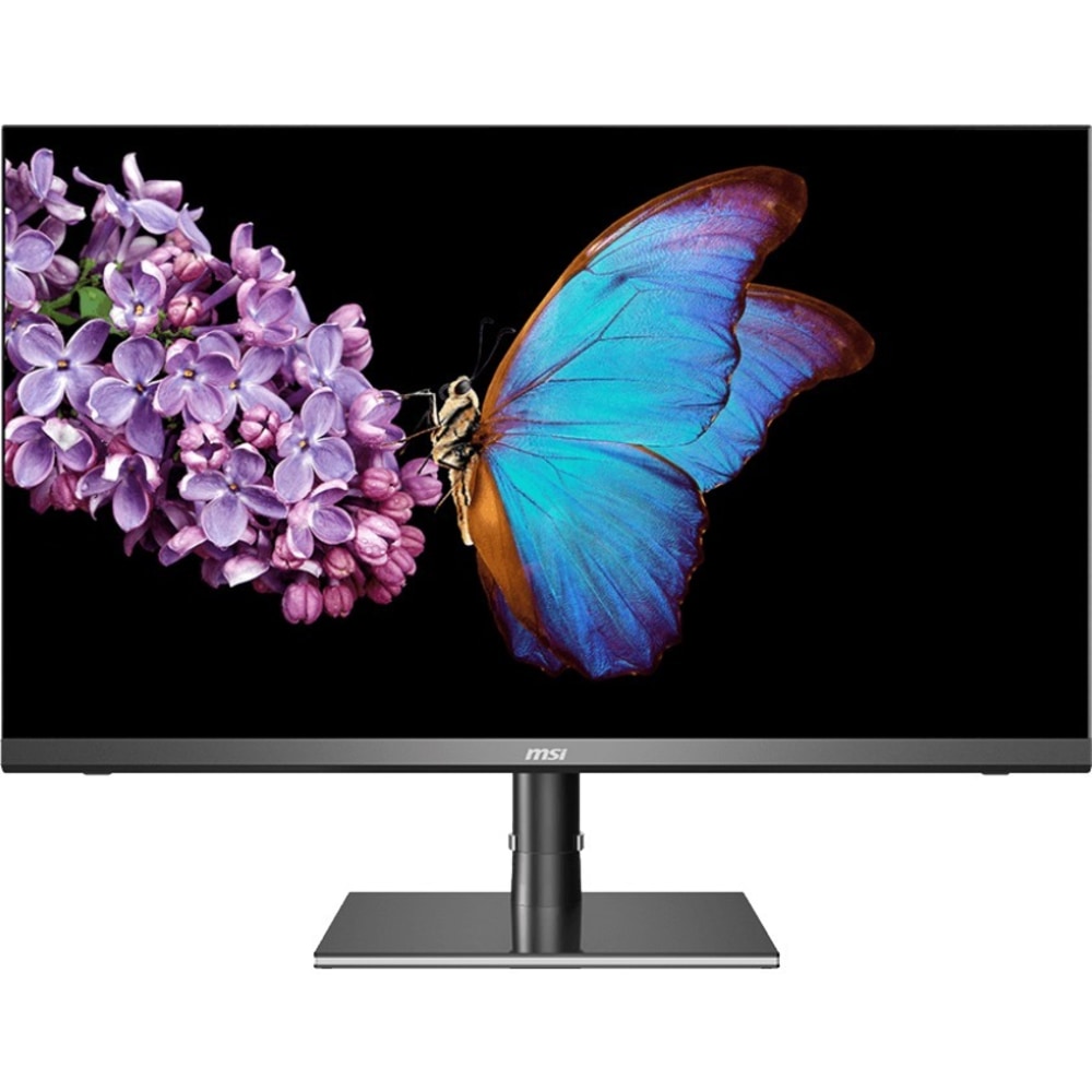 MSI Creator PS321QR 32in Class WQHD LCD Monitor - 16:9 - Black - 32in Viewable - In-plane Switching (IPS) Technology - 2560 x 1440 - 1.07 Billion Colors - FreeSync - 400 Nit Typical - 1 ms - GTG Refresh Rate - HDMI - DisplayPort - USB Hub