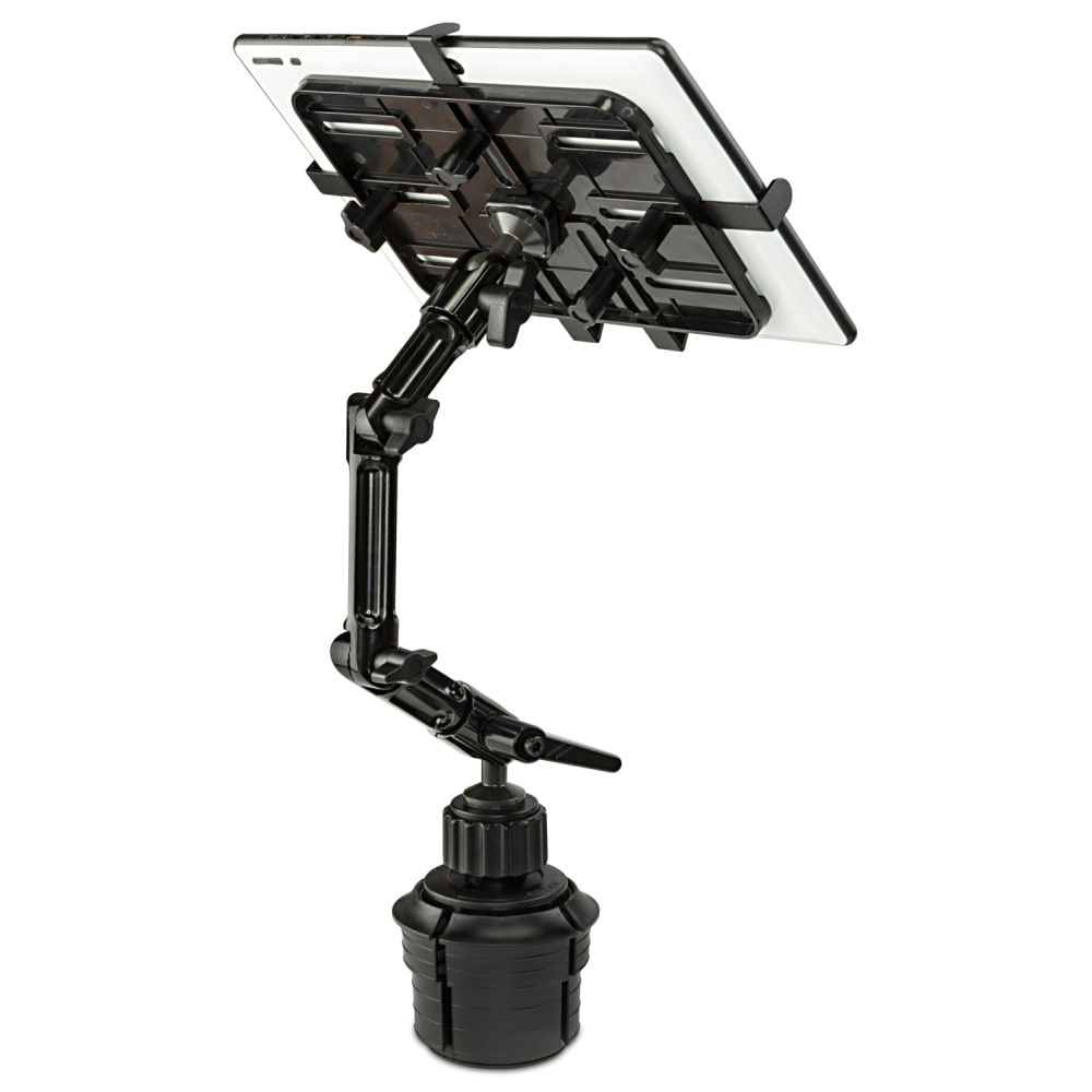 Mount-It! MI-7320 Car Cup Holder Mount For 7 - 11in Tablets, Black