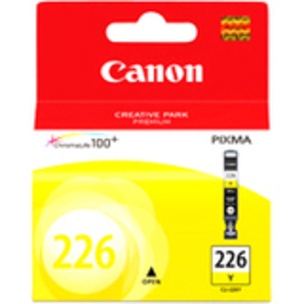 Canon CLI-226 ChromaLife 100+ Yellow Ink Tank, 4549B001