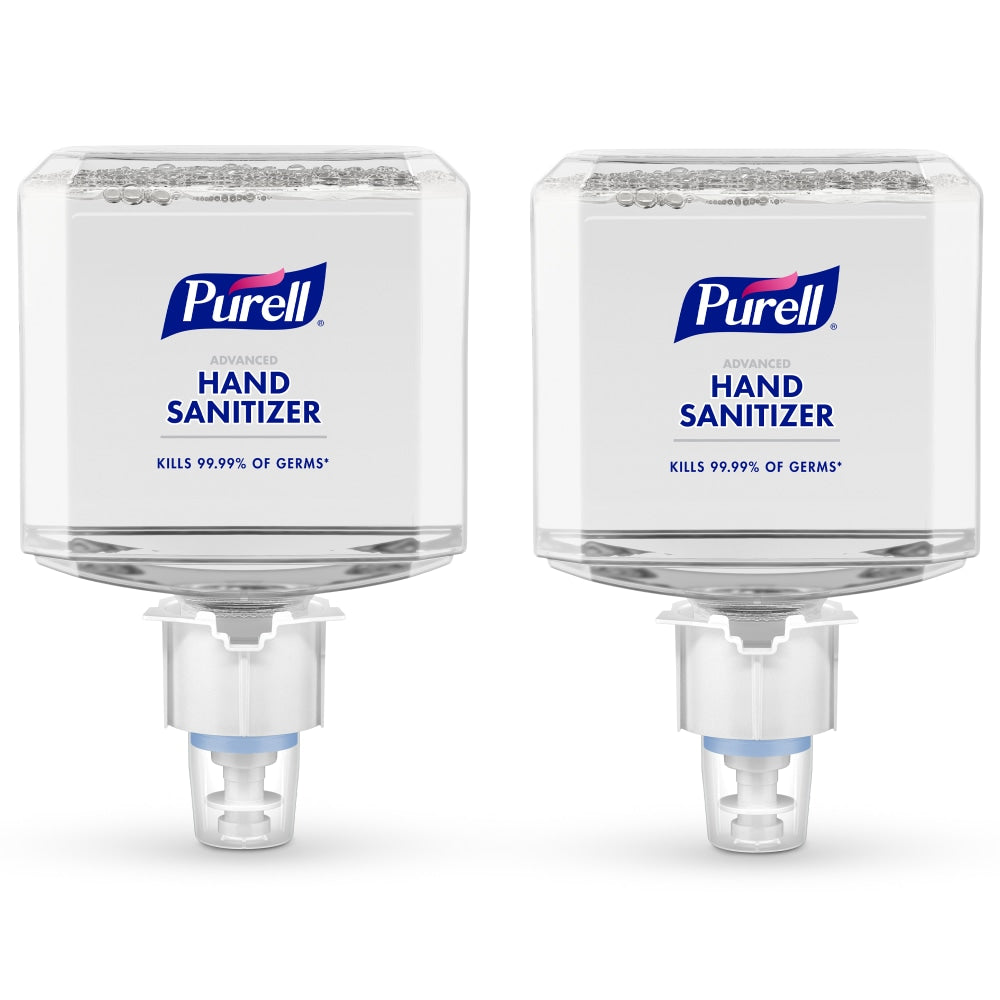 PURELL Advanced Hand Sanitizer Foam ES4 Refill, 1200mL, Pack of 2