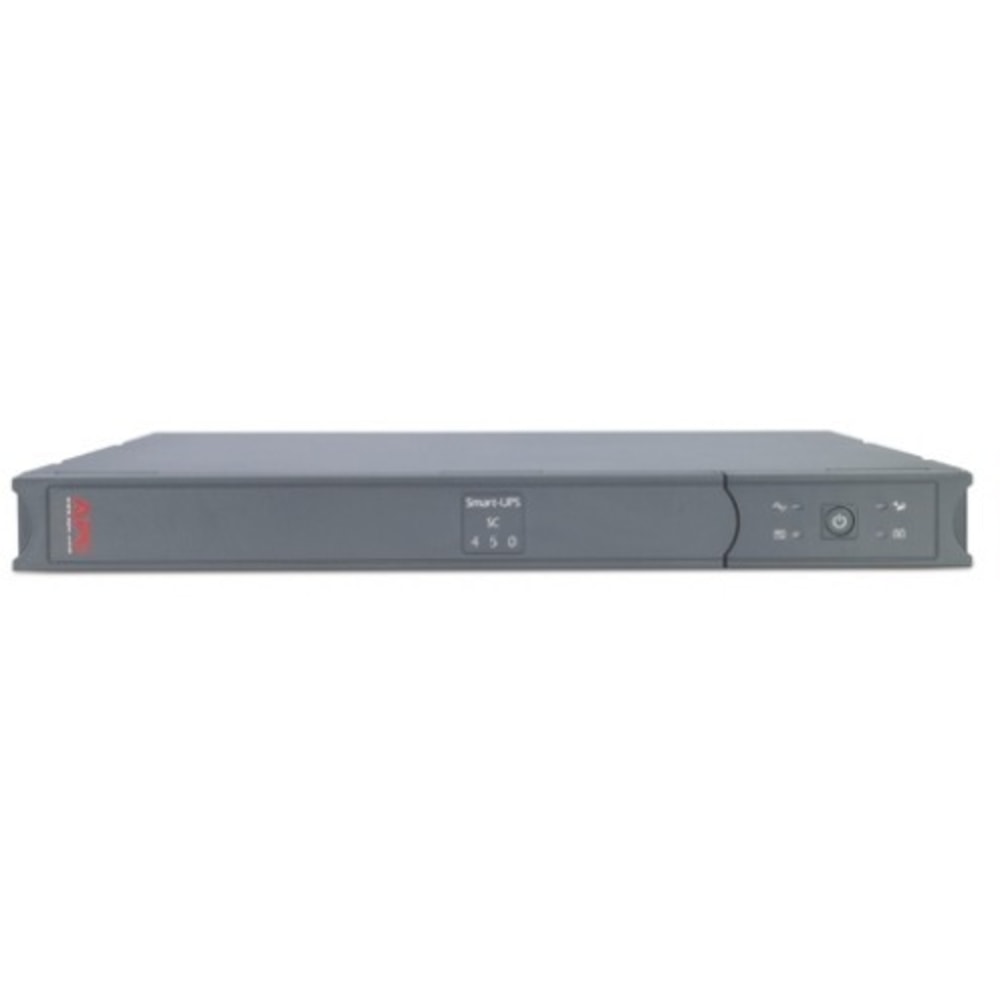 APC Smart-UPS SC 450VA Rackmount/Tower - 450VA/280W - 5.9 Minute Full Load - 4 x IEC 320-C13 - Battery/Surge-protected, 2 x - Battery/Surge-protected