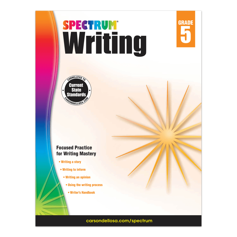 Spectrum Writing, Grade 5