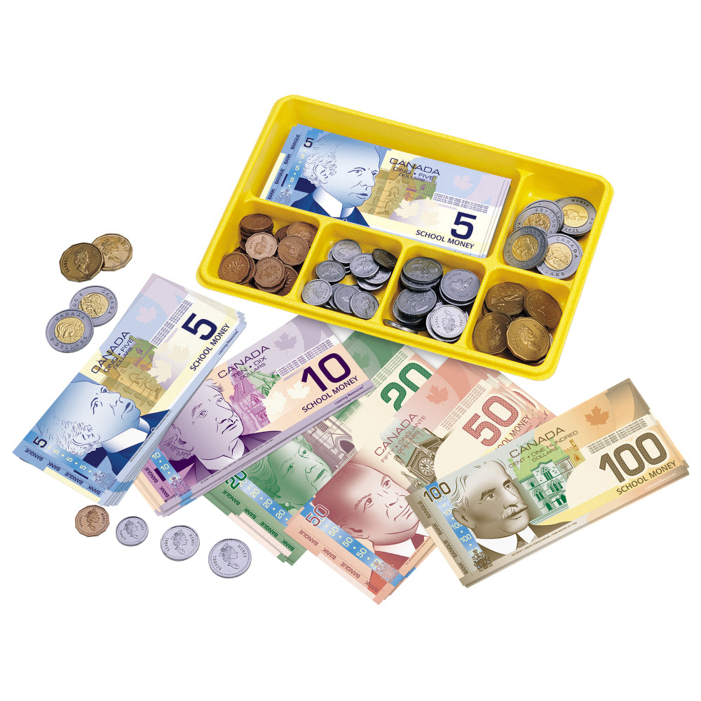 Learning Resources Canadian Currency X-Change Activity Set, Multicolor