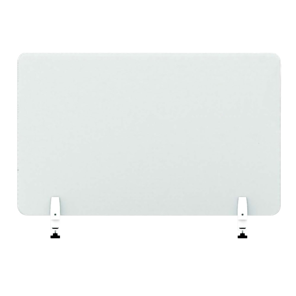 U Brands Single Glass Dry Erase Protective Panel, 55in X 25ft", Clear