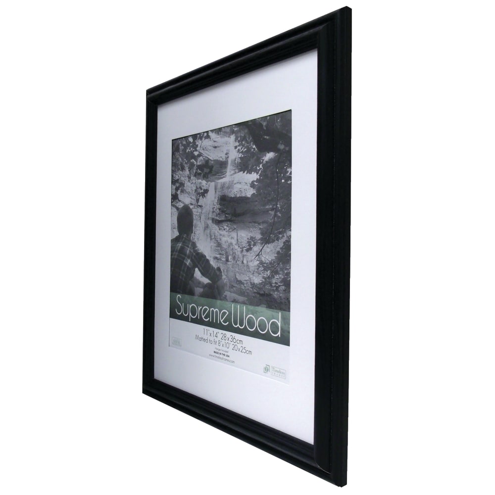 Timeless Frames Supreme Woods Frame, 11in x 14in, Black