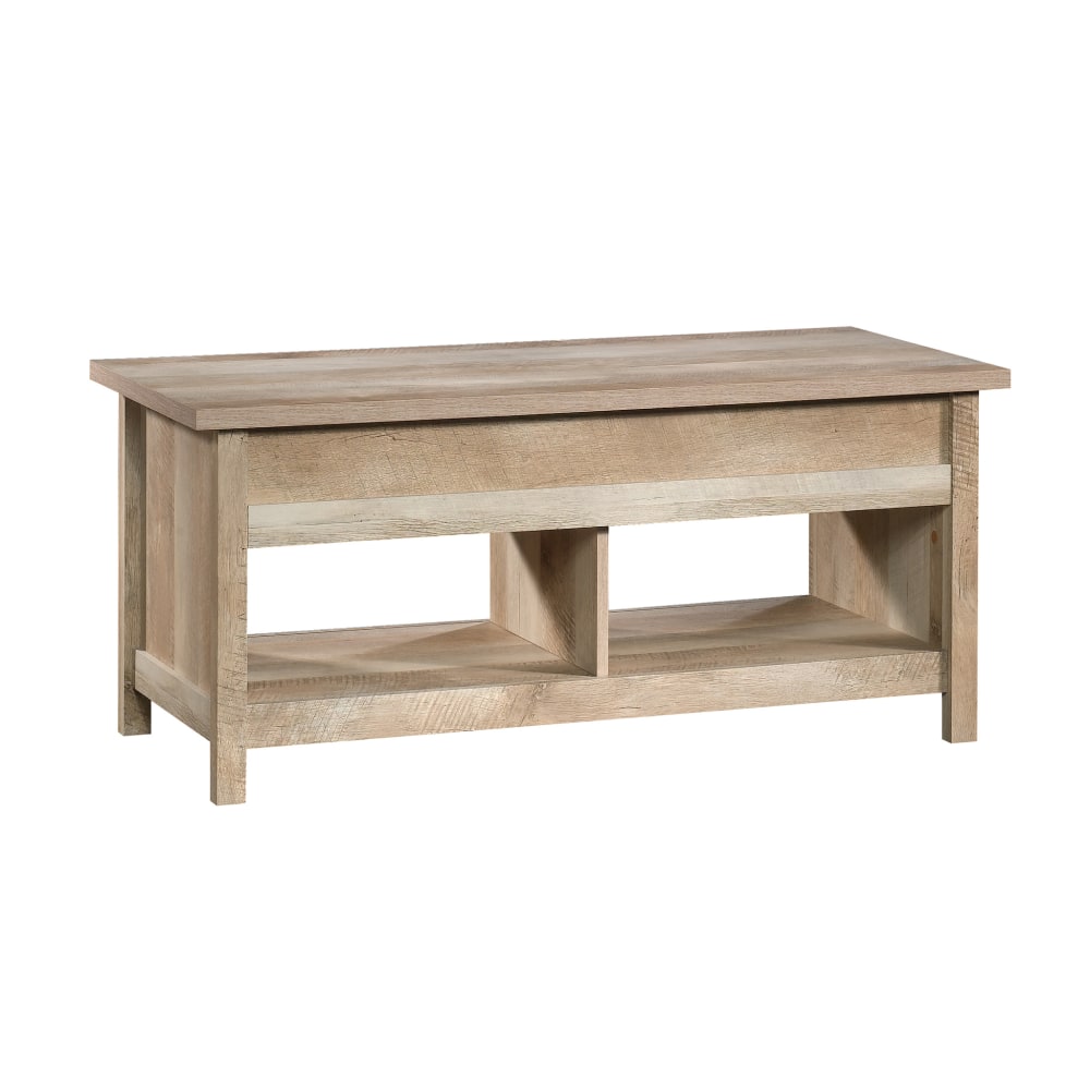 Sauder Cannery Bridge Lift-Top Coffee Table, Rectangle, Lintel Oak