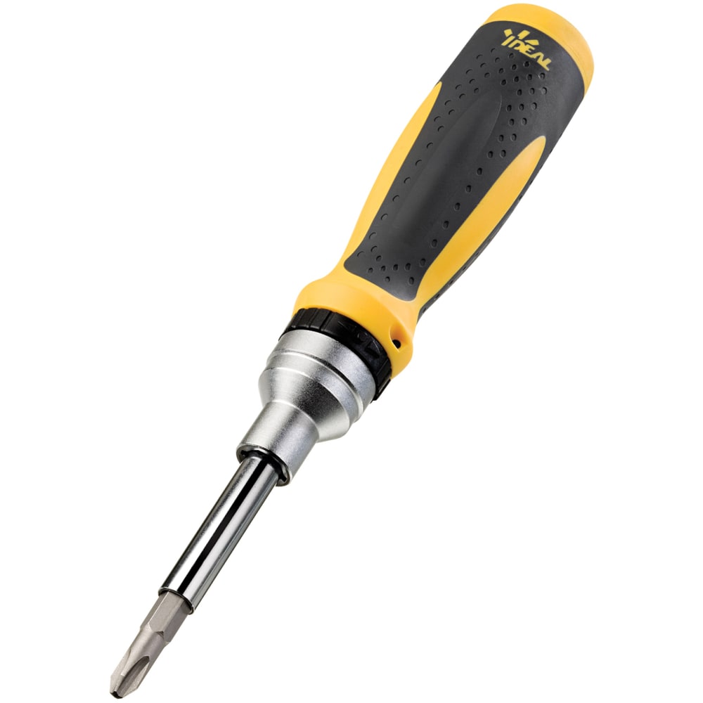 IDEAL Twist-a-Nut 35-688 21-in-1 Screwdriver Set - Chrome Vanadium Steel - Water Resistant