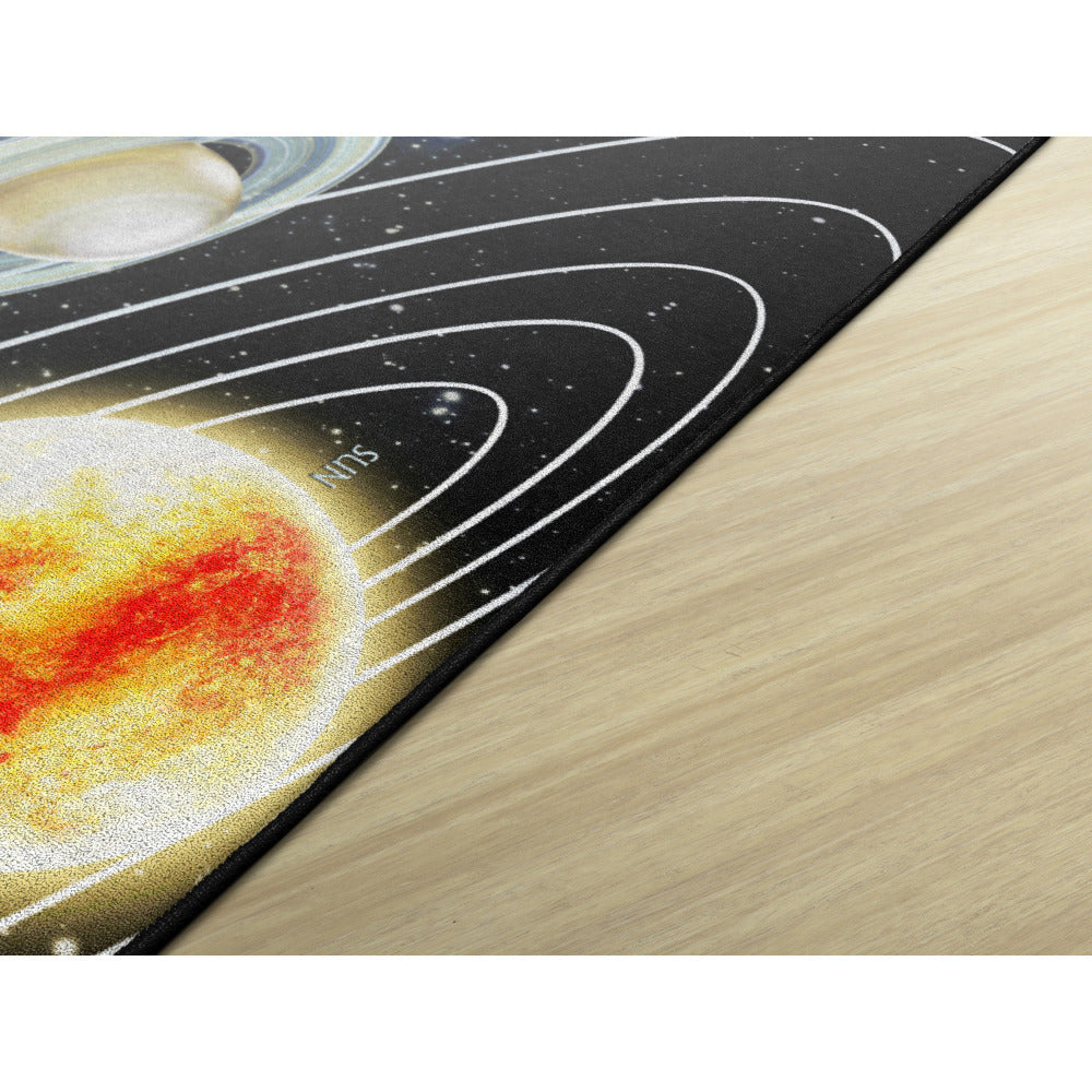 Flagship Carpets Traveling The Solar System Area Rug, 6ftH x 8ft4inW