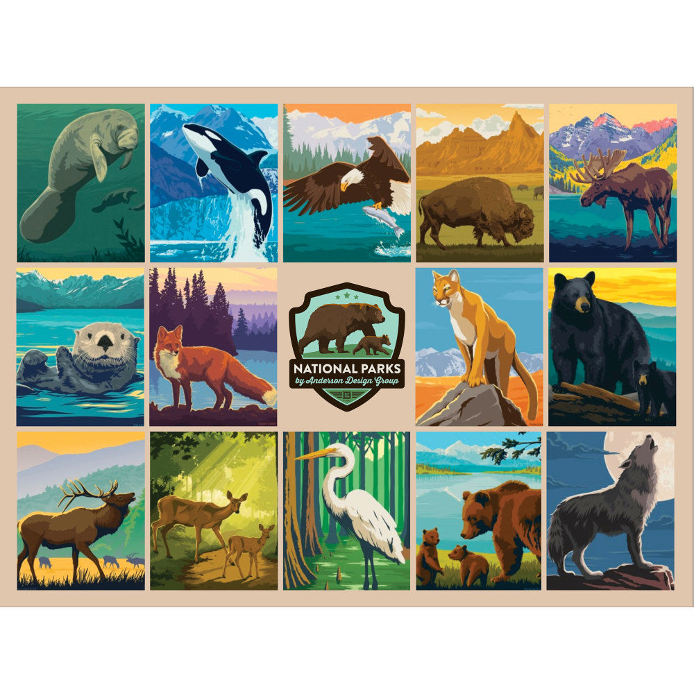 Willow Creek Press 1,000-Piece Puzzle, National Parks