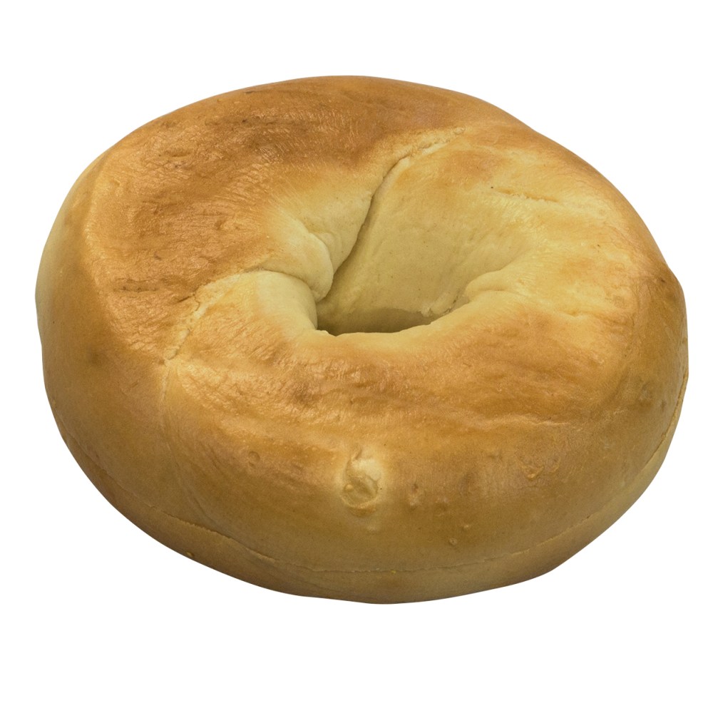 National Brand Fresh Plain Bagels, Pack Of 6