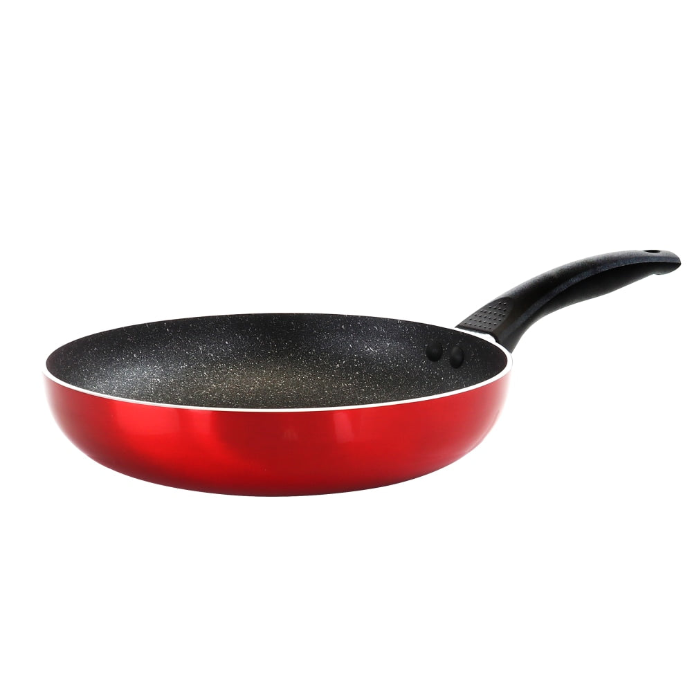 Oster Merrion Aluminum Frying Pan, 9-1/2in, Red