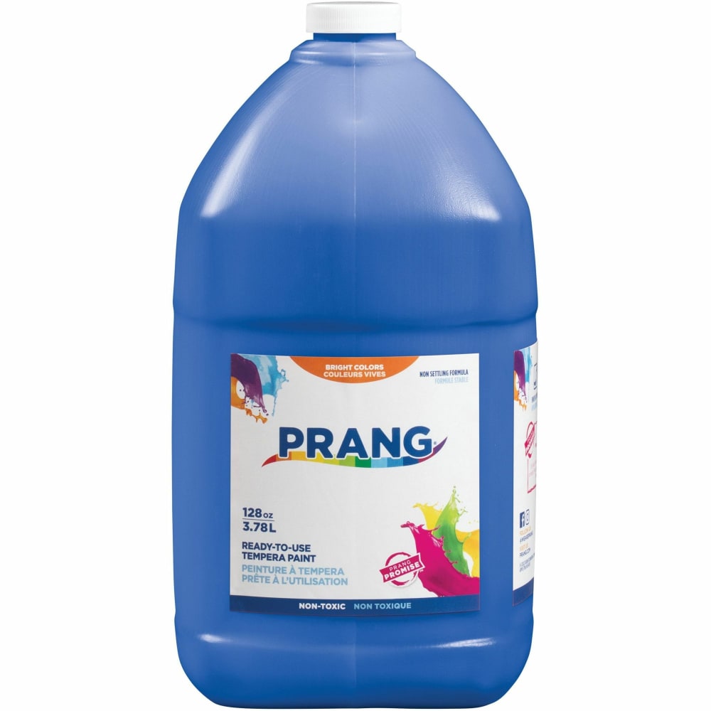 Prang Ready-To-Use Tempera Paint, 128 Oz., Blue