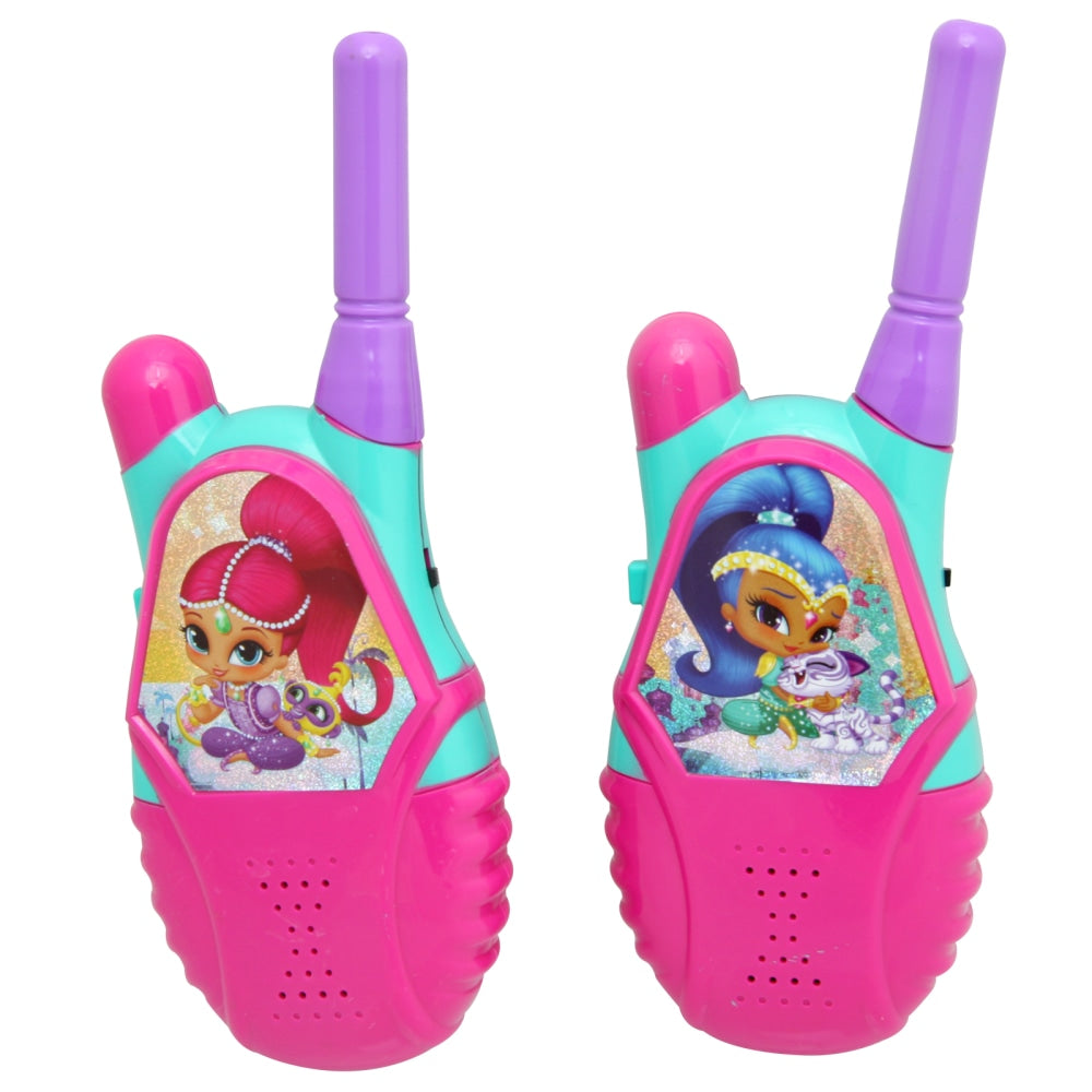 Sakar Shimmer And Shine Walkie Talkies, Pink, Set Of 2 Walkie Talkies