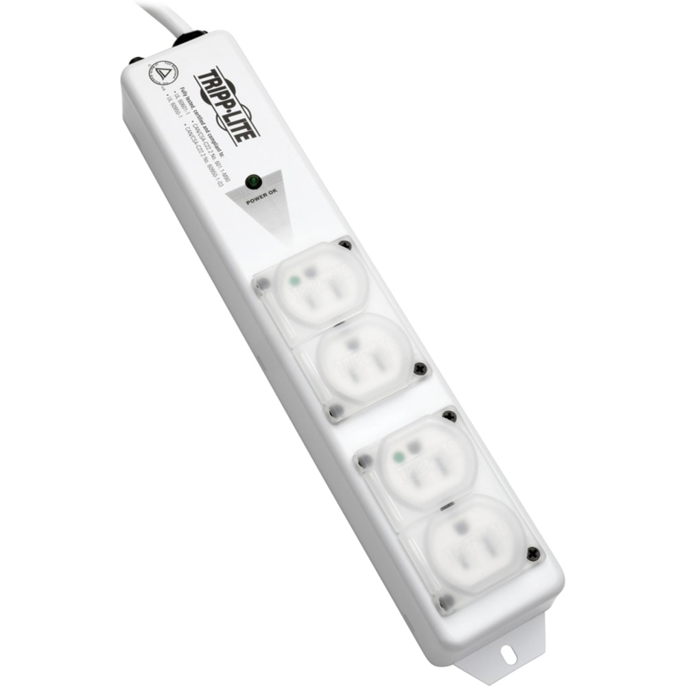 Tripp Lite 4 Outlet Medical-Grade Power Strip