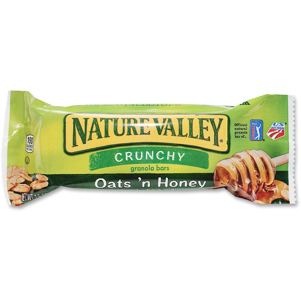 Nature Valley Granola Bars, Oats N Honey, 1.5 Oz, Box Of 18