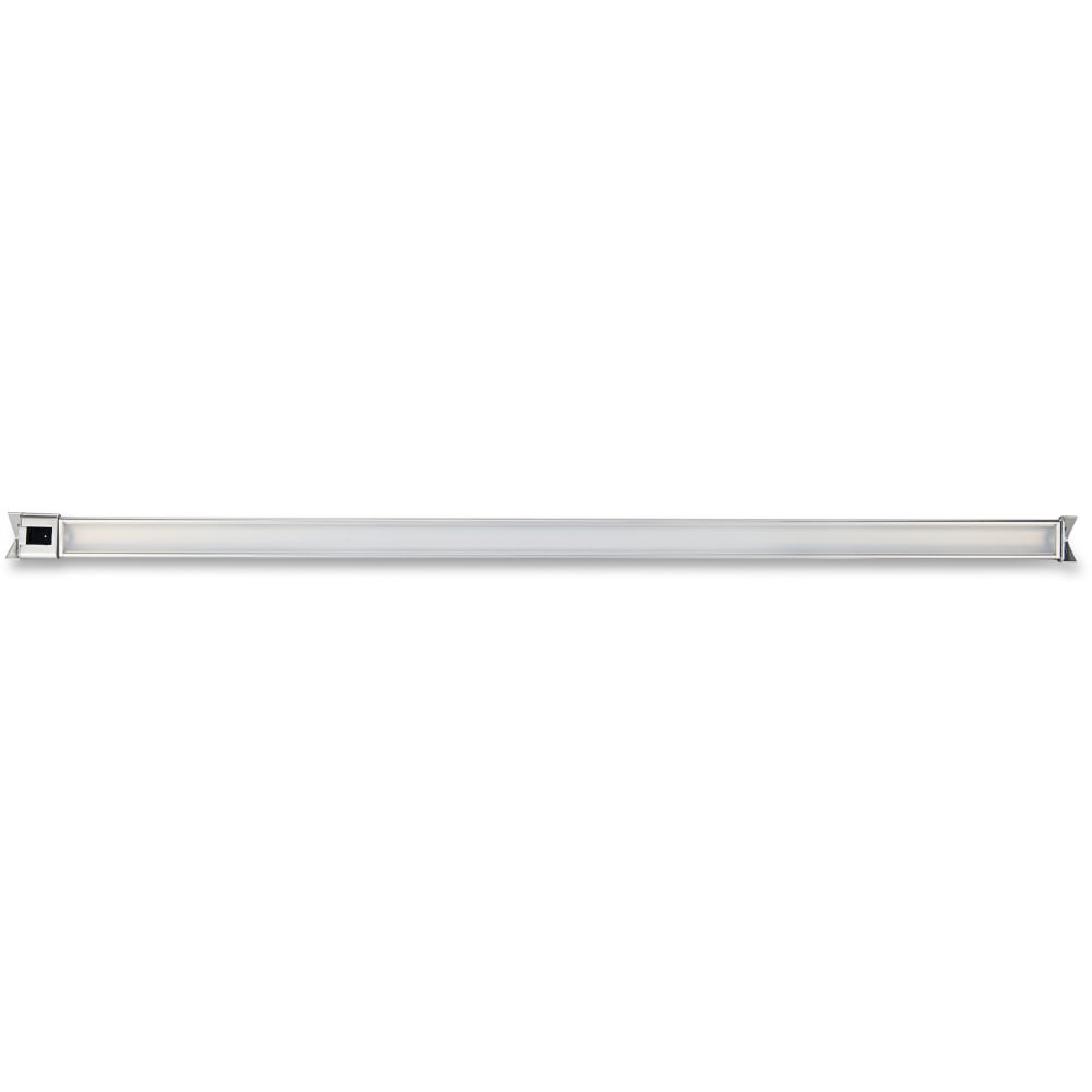 Lorell Under Cabinet LED Task Light, Adjustable Angle, 35.5inL, Silver