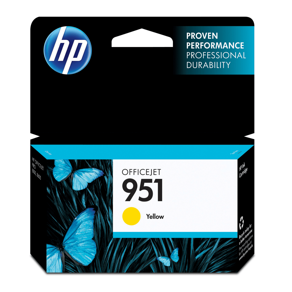 HP 951 Yellow Ink Cartridge, CN052AN