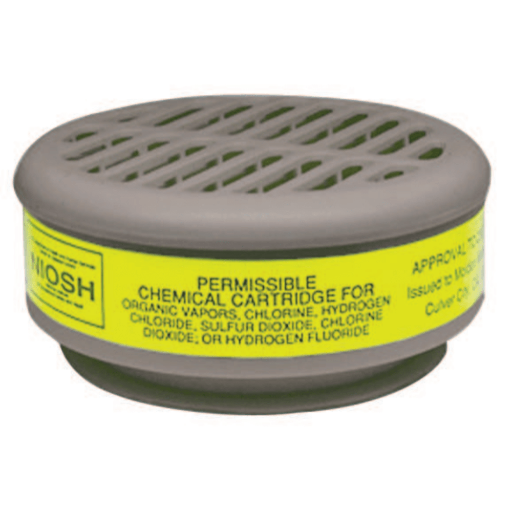 3M 8000 Series Organic Gas/Vapor Cartridge, Yellow