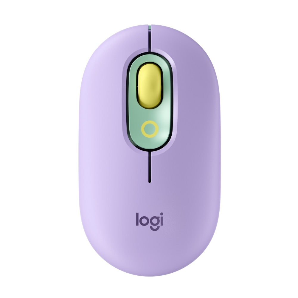 Logitech POP Mouse with emoji - Daydream Mint - Optical - Wireless - Bluetooth - Daydream - USB - 4000 dpi - Scroll Wheel - 4 Button(s)