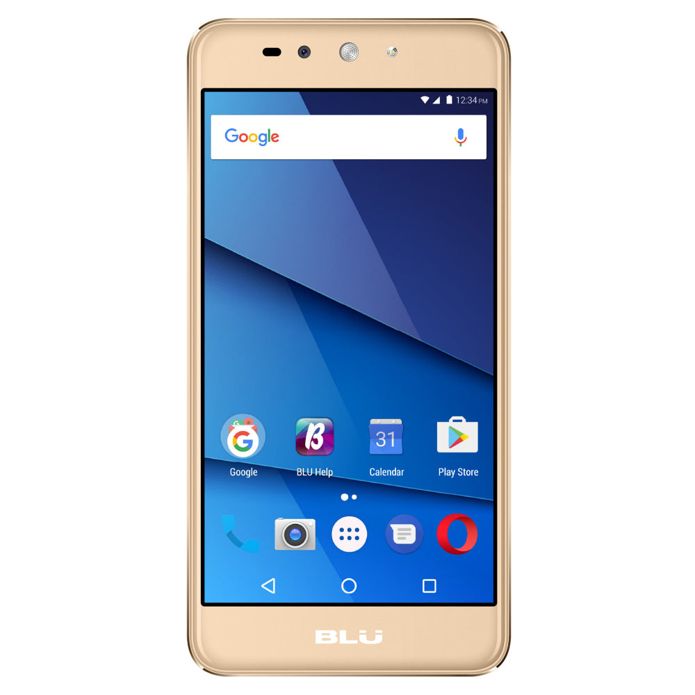 BLU Grand XL LTE G0031WW Cell Phone, Gold, PBN201326