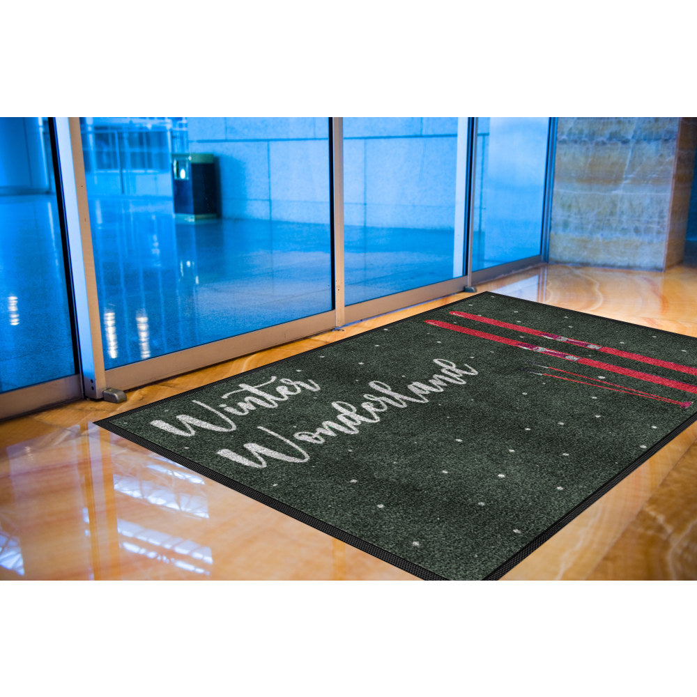 M+A Matting Message Mat, 45in x 69in, Winter Wonderland