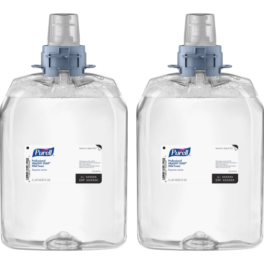 Purell FMX-20 Professional Healthy Foam Hand Soap, 67.6 Oz, Carton Of 2 Bottles