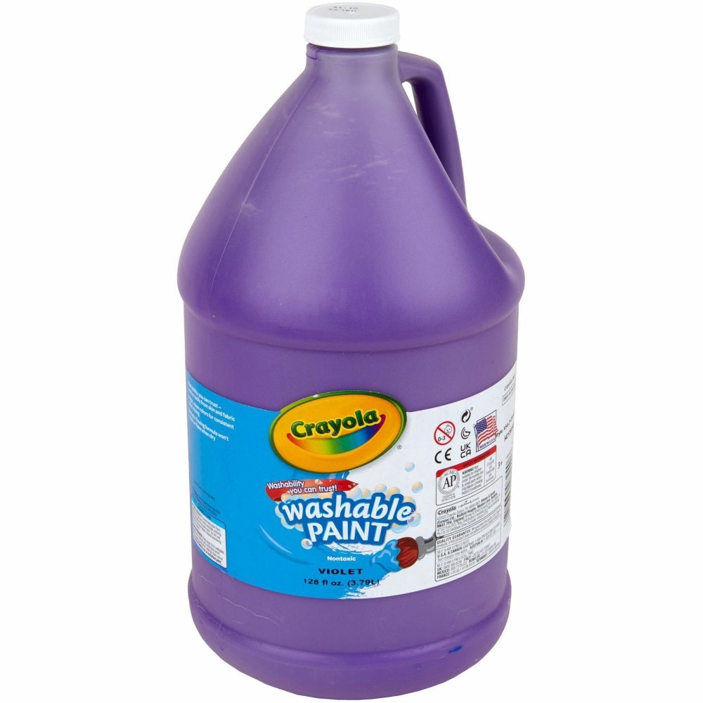 Crayola Washable Paint, Violet, Gallon