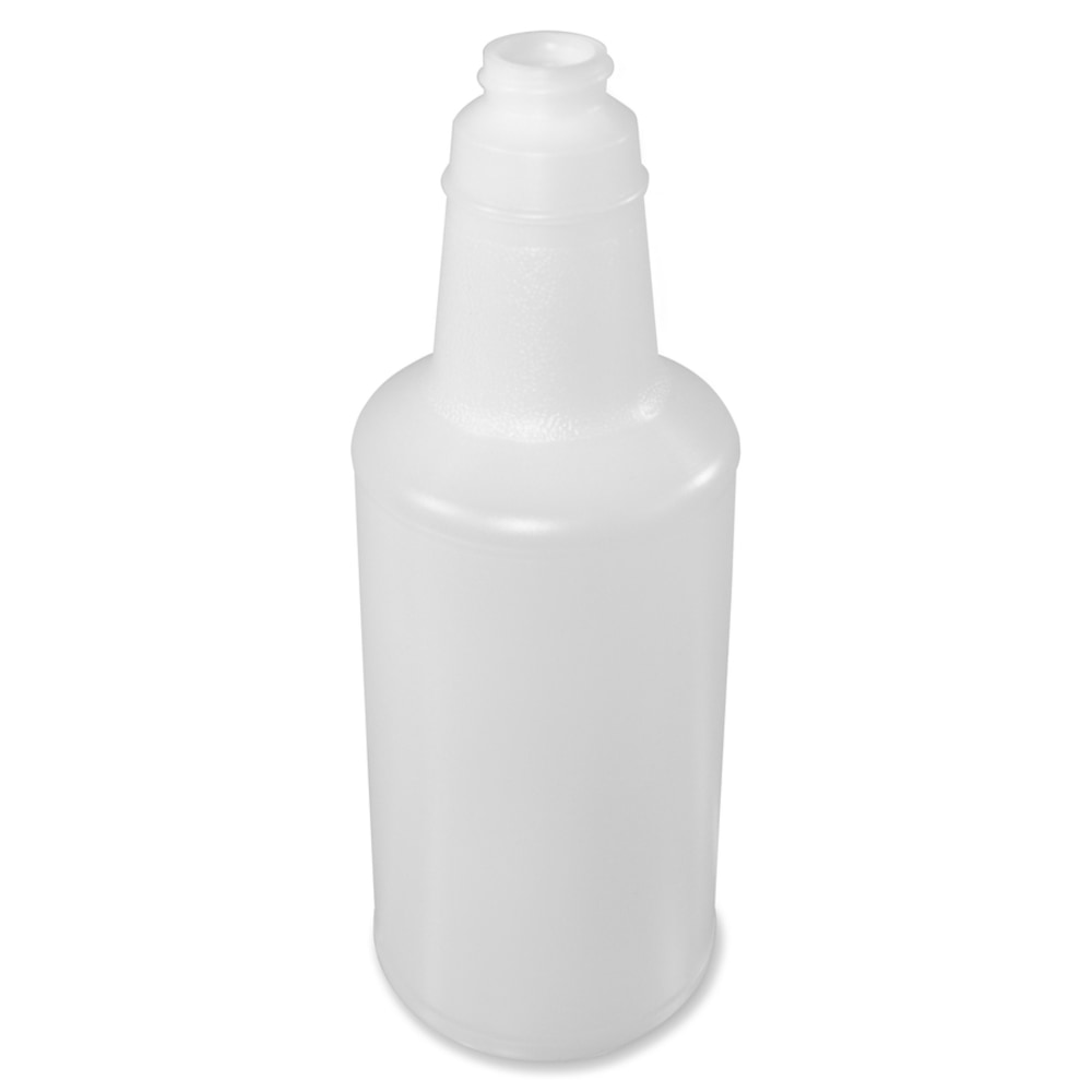 Genuine Joe Plastic Bottle With Graduations, 32 Oz, Carton Of 12